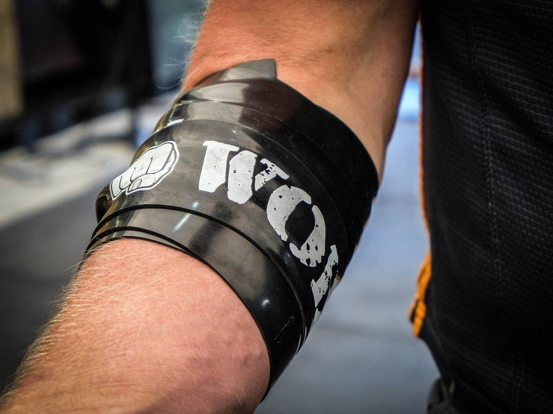 WOD نايشون أربطة خيط تنظيف الأسنان من وود نيشن - عبوة واحدة باللون الأسود الثقيل - شريط ضغط وخيط ضغط للتعافي والحركة - معدات تمرين التفاف العضلات والتمدد - Image 5